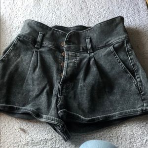 High waisted shorts